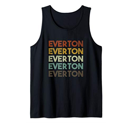 Retro Everton England Tank Top