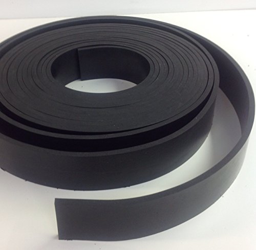 Rubber Sheet Warehouse .062' (1/16') Thick x 1' Wide x 10' Feet -Neoprene Rubber Strip Commercial Grade 65A, Smooth Finish, Solid Rubber, Perfect for Weather Stripping, Gasket, Costume & DIY Projects