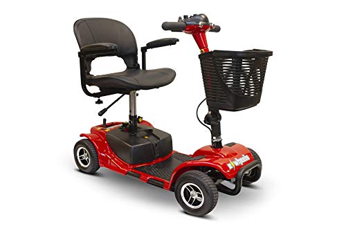 E-Wheels EW-M34 Travel Mobility Electric Scooter - RED