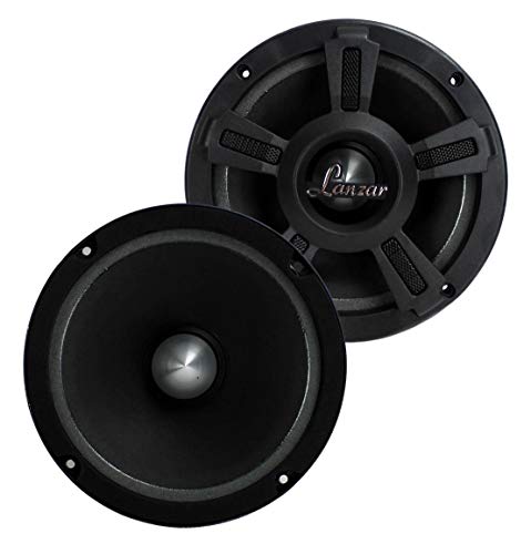 LANZAR OPTI6MI 6.5' 1000W Car Mid bass Mid Range Audio Speakers PAIR