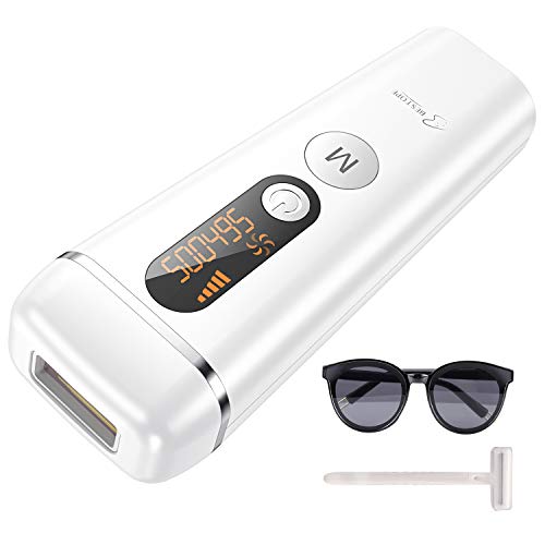 BESTOPE IPL Hair Removal System for Women, 990,000 Flashes Laser Hair Removal IPL Laser Permanent Hair Removal System, Painless Hair Remover Device for Facial Whole Body on Bikini line, Legs