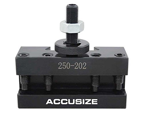 Accusize Industrial Tools Style Bxa Boring, Turning and Facing Holder, for 5/8'' Turning Tools, Quick Change Tool Holder, Style 2, 0250-0202