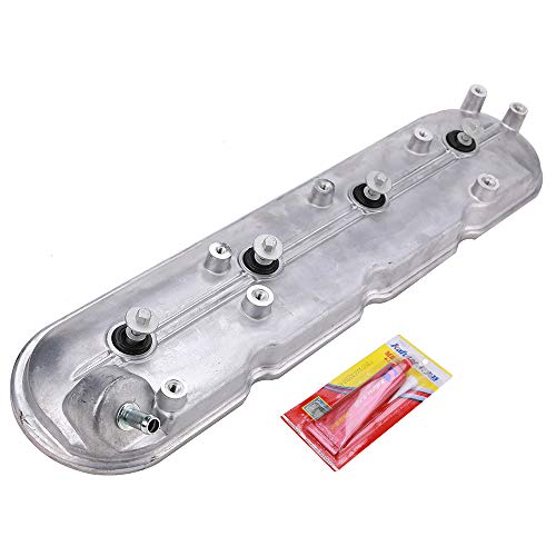 Driver Side Valve Cover with Gaskets - Compatible with 4.8L 5.3L 5.7L 6.0L 6.2L Cadillac Escalade, Chevy Silverado, Suburban, Tahoe, Trailblazer, GMC Sierra, Yukon - Replace 12570427 264-965