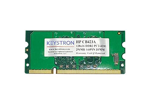 Keystron 256MB Memory Upgrade for HP Laserjet Pro 400, M451dn, M451dw, M451nw Printer CB423A