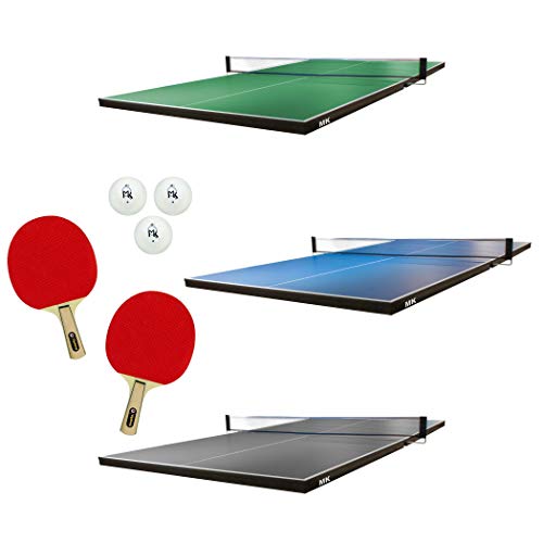 Martin Kilpatrick Ping Pong Table for Billiard Table | Conversion Table Tennis Game Table | Table Tennis Table with Ping Pong Paddle Set | Conversion Top for Pool Table Games | Ping Pong Table Top