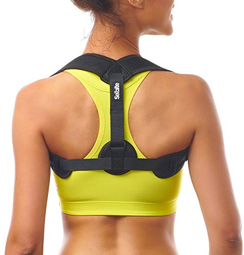 Posture Corrector for Women Men - Posture Brace - Adjustable Back Straightener - Discreet Back Brace for Upper Back Pain Relief - Comfortable Posture Trainer for Spinal Alignment (25' - 53')