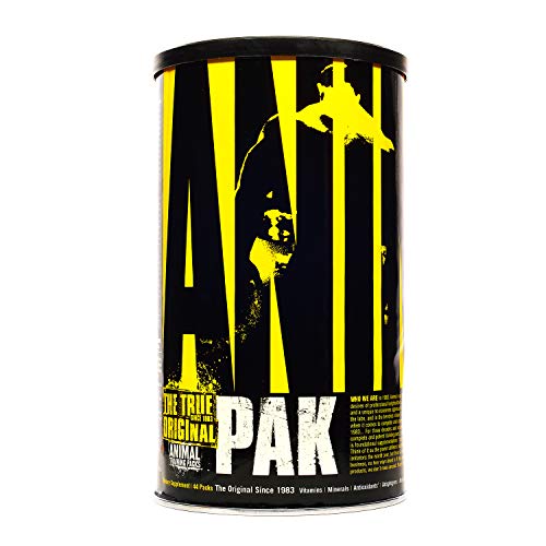 Animal Pak - The Complete All-in-one Training Pack - Multivitamins for Men, Amino Acids, Performance Complex, Zinc and More - For Elite Athletes and Bodybuilders - 44 Packs