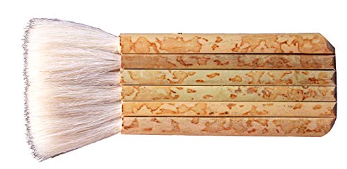 Creative Hobbies 1 7/8' Hake Blender Brush for Watercolor, Wash, Ceramic & Pottery Painting