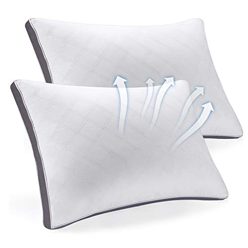 SEPOVEDA Bed Pillows for Sleeping 2 Pack, Hypoallergenic Pillow for Side and Back Sleeper,Adjustable Hotel Pillow Stomach, Side Sleepers-Standard Size