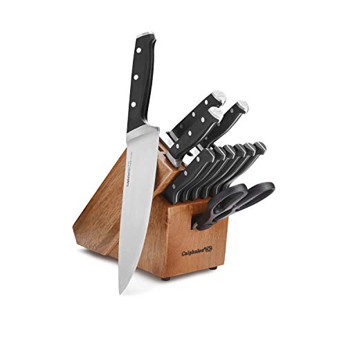 Calphalon Classic Self-Sharpening Cutlery Knife Block Set With Sharpin Technology, 12 Piece