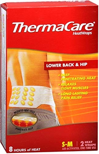 ThermaCare Heatwraps Small-Med Back & Hip 2 Each (Pack of 6)