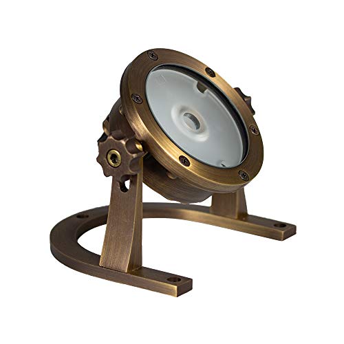 VOLT Salty Dog LED Underwater Light, Brass