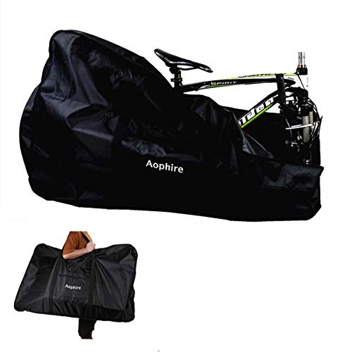 Aophire Folding Bike Bag Thick Bicycle Carry Bag,Bike Transport Case for Transport,Air Travel,Shipping (26 inch