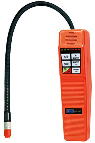 Elitech CPU-1G Refrigerant Leak Detector Gas Leak Detector Car HVAC Leak Detector Freon Leak Detector CFCs HCFCs HFCs