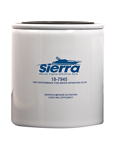 Sierra International 18-7945 10 Micron Fuel Water Separating Filter for Mercury/MerCruiser and Yamaha,Medium