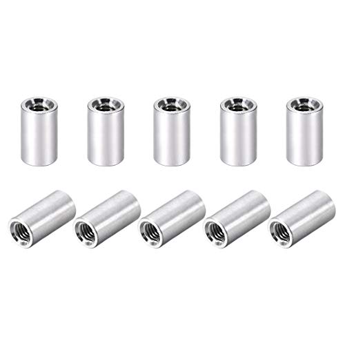 uxcell 10 Pcs M3x10mm Round Aluminum Standoff Column Spacer Female for Drone FPV Quadcopter Racing RC Multirotors Parts DIY