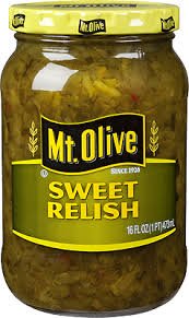 Mt. Olive Sweet Relish 16 Oz (Pack of 2)