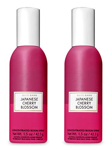 Bath and Body Works 2 Pack Concentrated Room Spray Japanese Cherry Blossom 1.50 Oz.