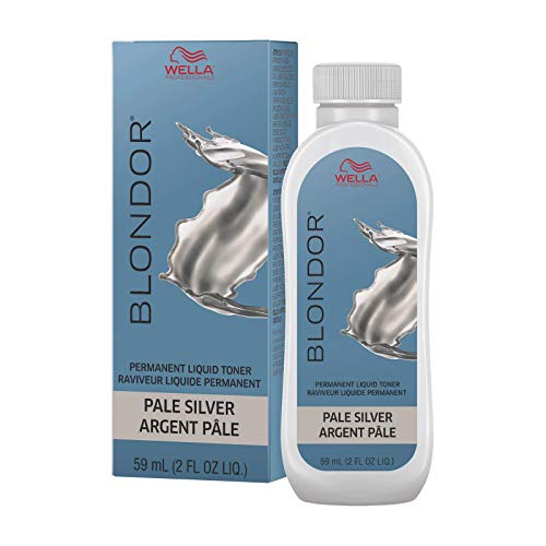Wella Blonder Permanent Liquid Toner - Pale Silver 2oz