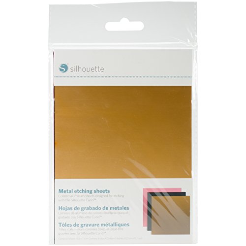 Silhouette America Etching Sheets, 5-x-7-Inch, Multi