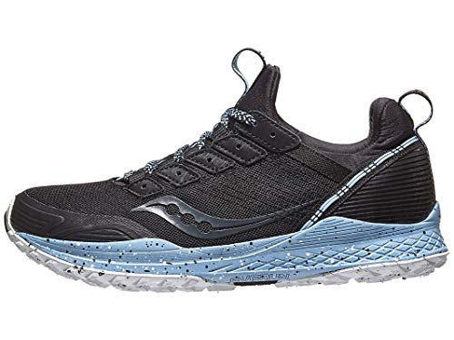 Saucony Women's Mad River TR Trail Running Shoe, Black, 8.5