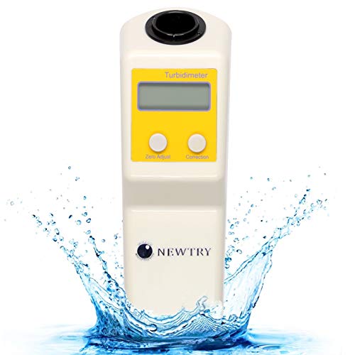 NEWTRY WGZ-1B Digital Water Turbidity Meter Portable Turbidimeter Water Quality Turbidity Detection Analyzer Tester 0~200 NTU