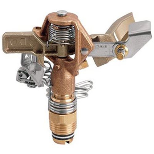 Orbit 55032 1/2' BRS Sprinkler Head, Connection, Silver and gold