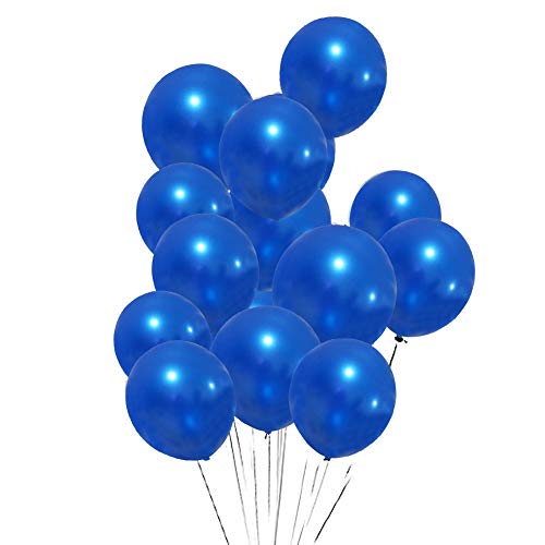 12 Inch Royal Blue Balloons for Party Decoration Graduation Decoration.Latex Balloons 100 pack