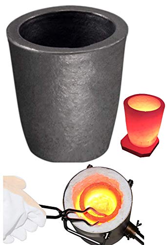 CRUCIBLE for Melting Metal,6# Clay Graphite Crucibles Foundry Cup Furnace Torch Melting Casting Refining Graphite Crucibles for Copper Gold Silver Aluminum,Jewelry Casting Tool,6kgs, factory sale
