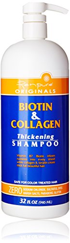 Renpure Biotin and Collagen Shampoo, 32 Ounce