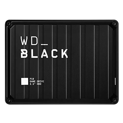 WD_Black 2TB P10 Game Drive, Portable External Hard Drive Compatible with Playstation, Xbox, PC, & Mac - WDBA2W0020BBK-WESN