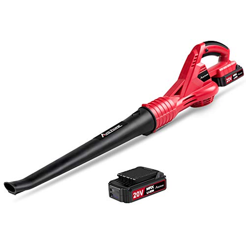 Avid Power Cordless Leaf Blower, 20V MAX Lithium Cordless Sweeper with 130 MPH Output, 2.0 Ah Battery & Charger Included, ACVB220