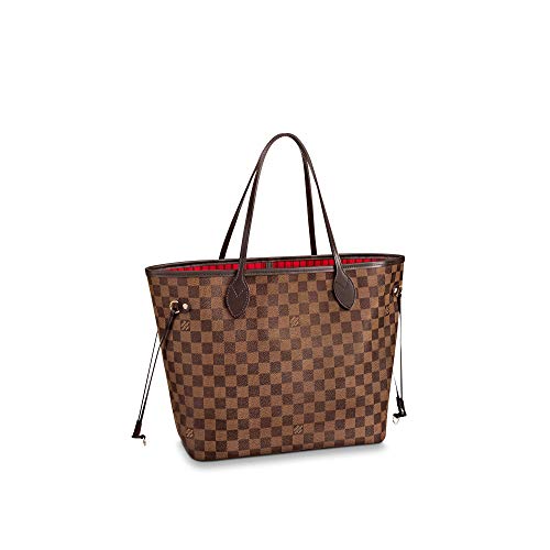 Louis Vuitton Neverfull MM Damier Ebene Bags Handbags Purse (Cherry)