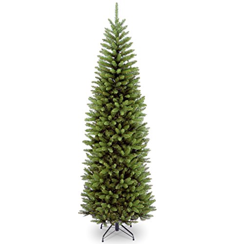 National Tree Company Artificial Christmas Tree | Includes Stand | Kingswood Fir Pencil - 7 ft