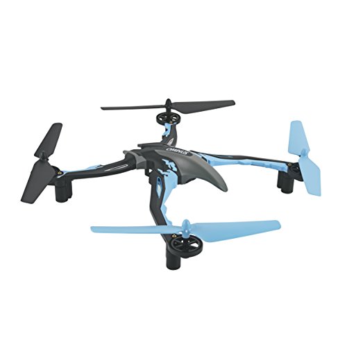 Dromida Ominus Unmanned Aerial Vehicle (UAV) Quadcopter Ready-to-Fly (RTF) Drone with Radio System, Batteries and USB Charger (Blue)