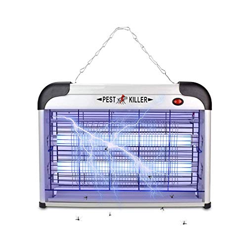 Electric Bug Zapper/Pest Repeller Control-Strongest Indoor 2800 Volt UV Lamp Flying Fly Insect Killer Mosquitoes Flies Killer Repellent Traps Eliminator Catcher Lure Zap Kills Mosquito