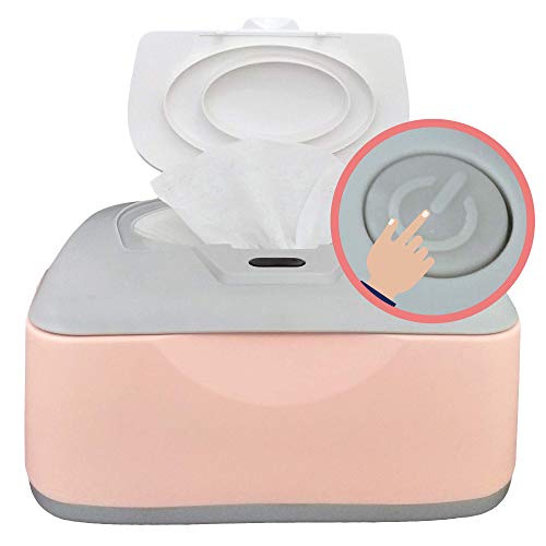 Baby Wet Wipes Warmer, Dispenser, Holder and Case - with Easy Press On/Off Switch, Only Available at Amazon