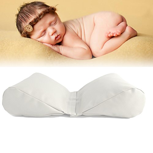Sunmig Newborn Baby Photography Butterfly Posing Pillow Basket Filler Photo Prop (White)