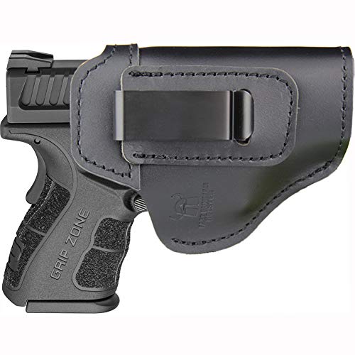 IWB Holster Fits: XD MOD.2 3″ 3.3″ SUB Compact Model 9mm .40sw .45ACP / XD 3″ / Xdm 3.8″ Compact and Full Size/XDS 3.3″ Single Stack/XDE 3.3″ - Inside Waistband Concealed Carry (Right Side)