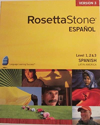 Rosetta Stone Espanol Level 1 & 2 Spanish Latin America (Version 3)