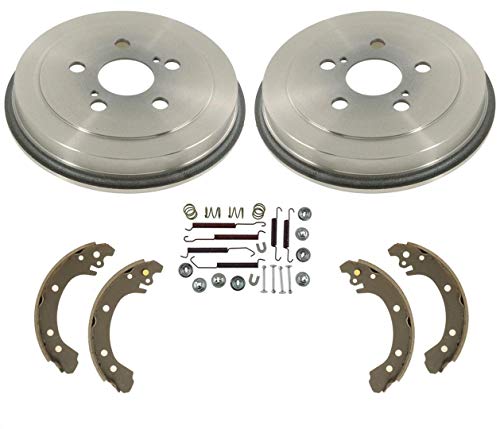 Rear Drums Brake Shoes & Springs for Toyota Corolla Built USA or Canada 03-08 Vin Numbers Starts With 1 or 2
