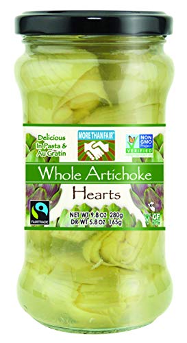 More Than Fair Whole Artichoke Hearts, 9.8 Ounce Jar