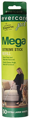 Evercare Pet Mega Roller 50-Layer Refill, Pack of 3