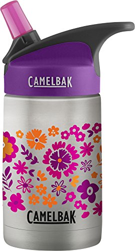 CamelBak Eddy Kids Vacuum Insulated Stainless Steel Bottle 12 oz, Retro Floral