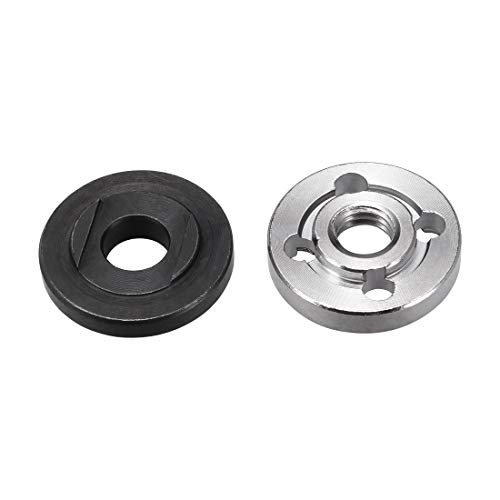 uxcell Angle Grinder Flange Nut, Replacement Electrical Fitting Part Inner Outer Lock Nuts for Makita 9523