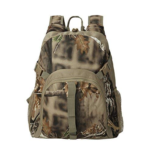 Camo Hunting Backpack Camouflage Bag Waterproof Day Pack for Fishing Hiking Camping