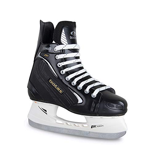 Botas - Draft 281 - Men's Ice Hockey Skates | Made in Europe (Czech Republic) | Color: Black, Size Adult 11