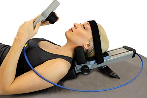Cervical Neck Traction Unit for Neck Pain Relief and Stretch, Cervicalgia, Degeneration of disc, Spondylosis, Spine Alignment for at Home Care by Brace Direct