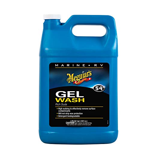 Meguiar’s M5401 Marine/RV Gel Wash, 1 Gallon