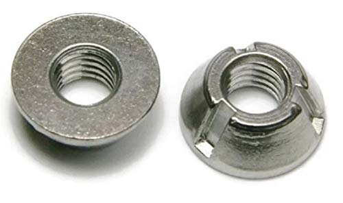 Tri-Groove Tamper Proof Security Nuts 316 Stainless Steel 1/2'-13 - Qty 1